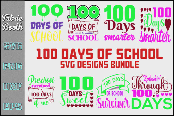 100 Days of School SVG Bundle: A Stitch Test Review