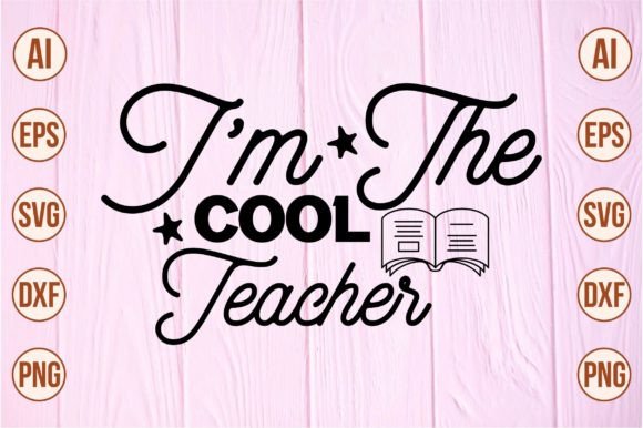 I m the Cool Teacher Svg: Embroidery Design Review
