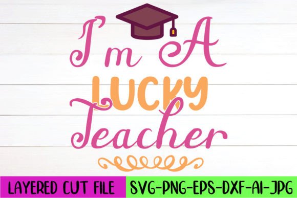 I’m a Lucky Teacher SVG: An Embroidery Review