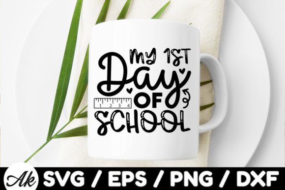 My 1st Day of School SVG: An Embroidery Review