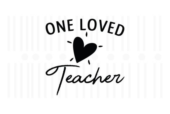 One Loved Teacher SVG: An Embroidery Design Review