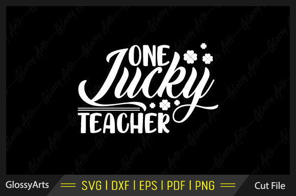 One Lucky Teacher SVG: An Embroidery Design Review