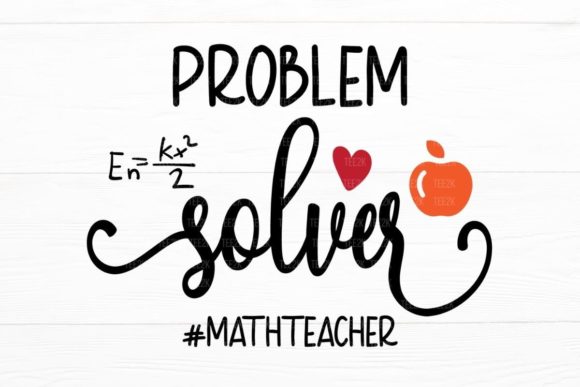 Problem Solver Math Teacher SVG Review