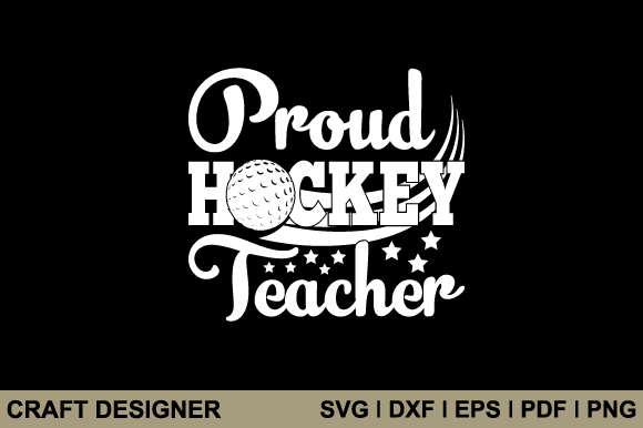 Proud Hockey Teacher SVG: An Embroidery Review