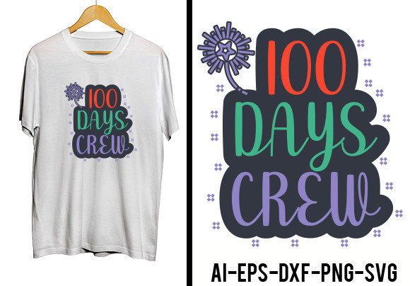 Reviewing the 100 Days Crew SVG for Embroidery