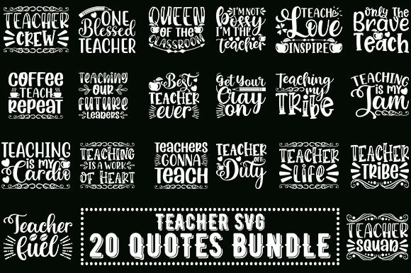 Teacher SVG 20 Quotes Bundle: An Embroidery Review
